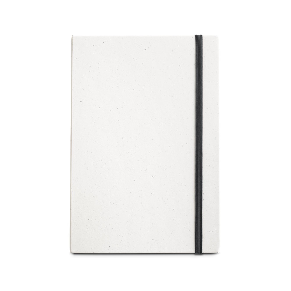 Bloc-notes A5 avec couverture rigide en papier 100 % recyclé