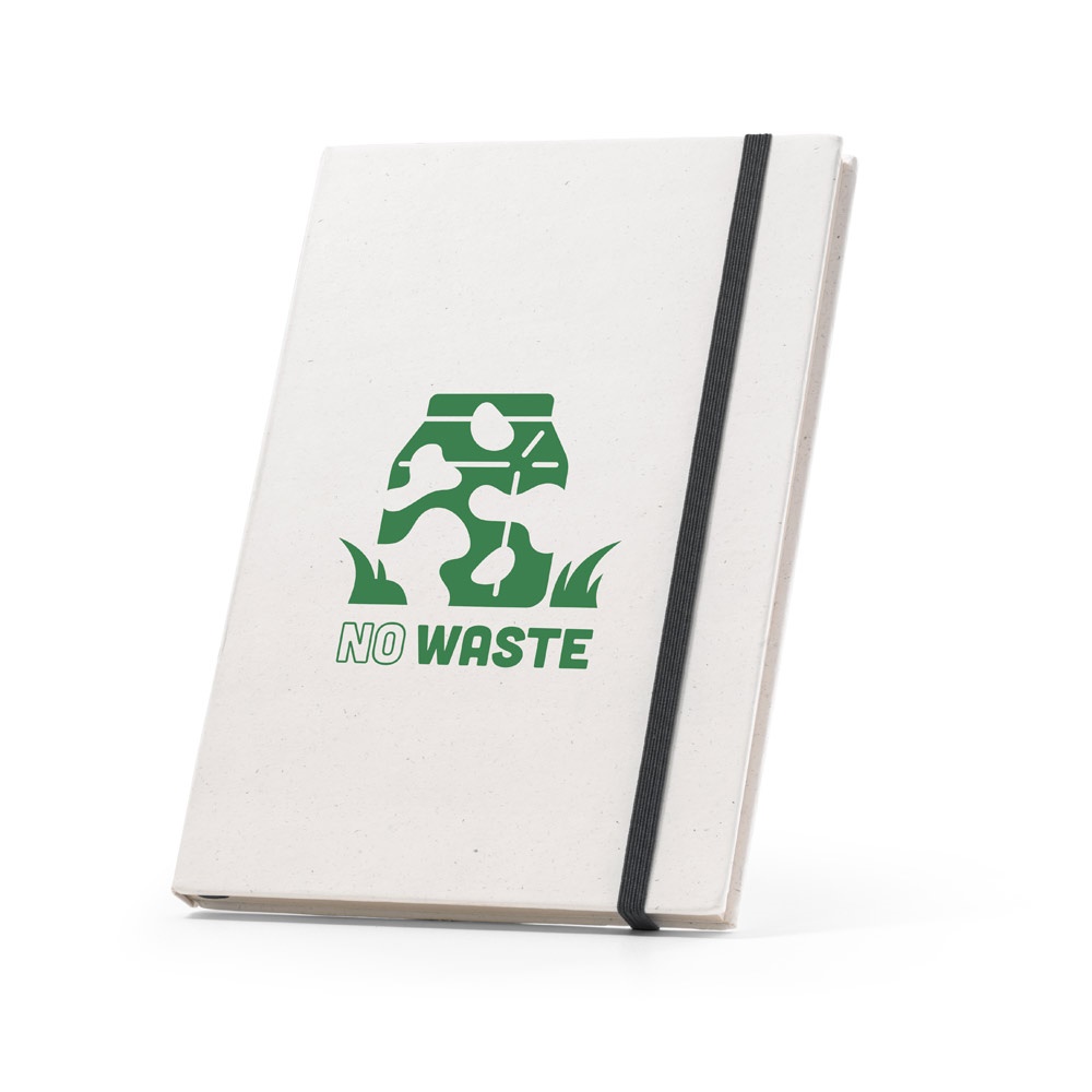 Bloc-notes A5 avec couverture rigide en papier 100 % recyclé