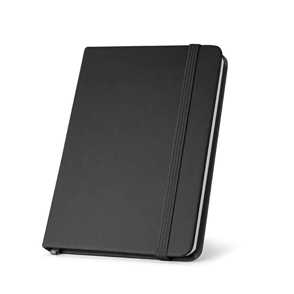 Bloc notes A5 en PU avec feuilles unies