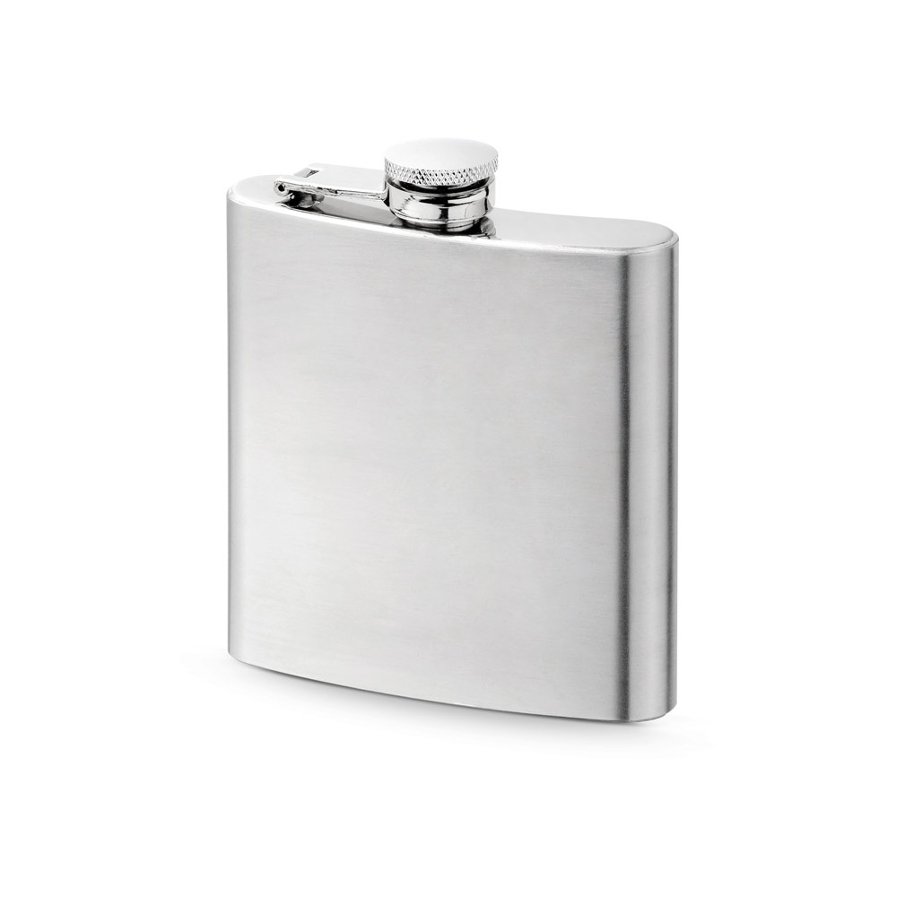 Bouteille de poche 180mL en acier inox