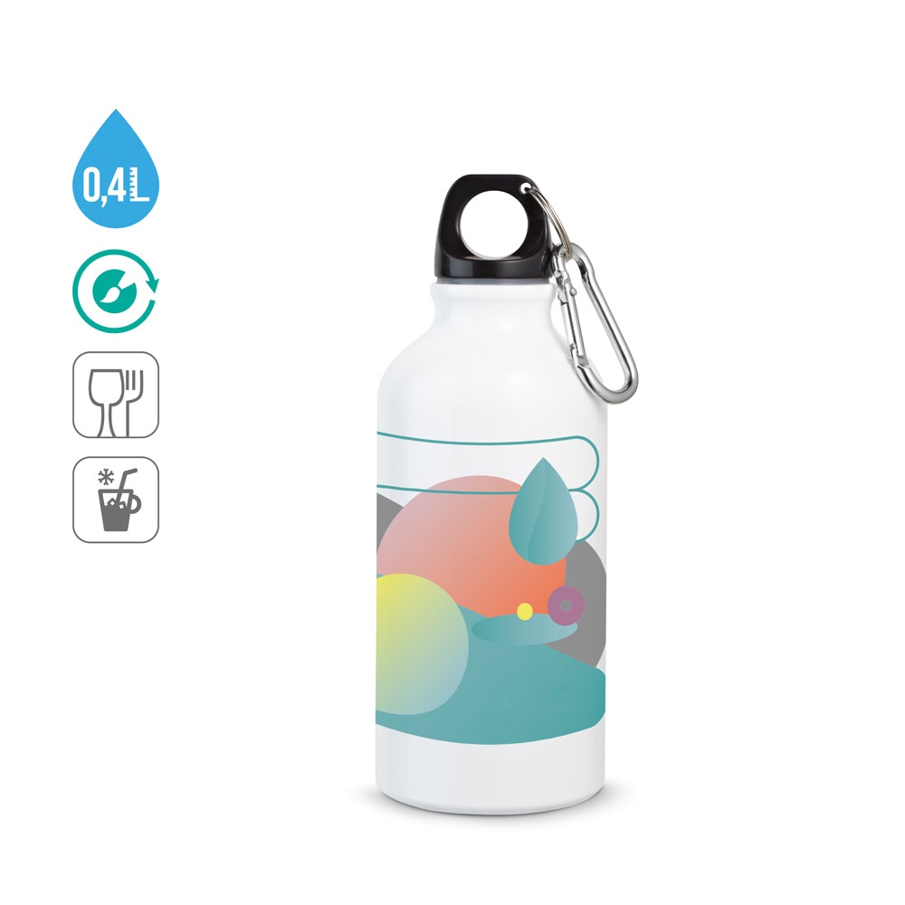 Bouteille de sport à sublimation 400 mL