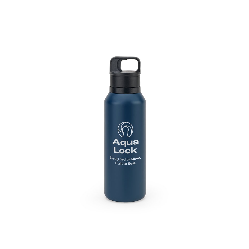 Bouteille en acier inoxydable (91% recyclé) avec double paroi isolée sous vide 590 mL