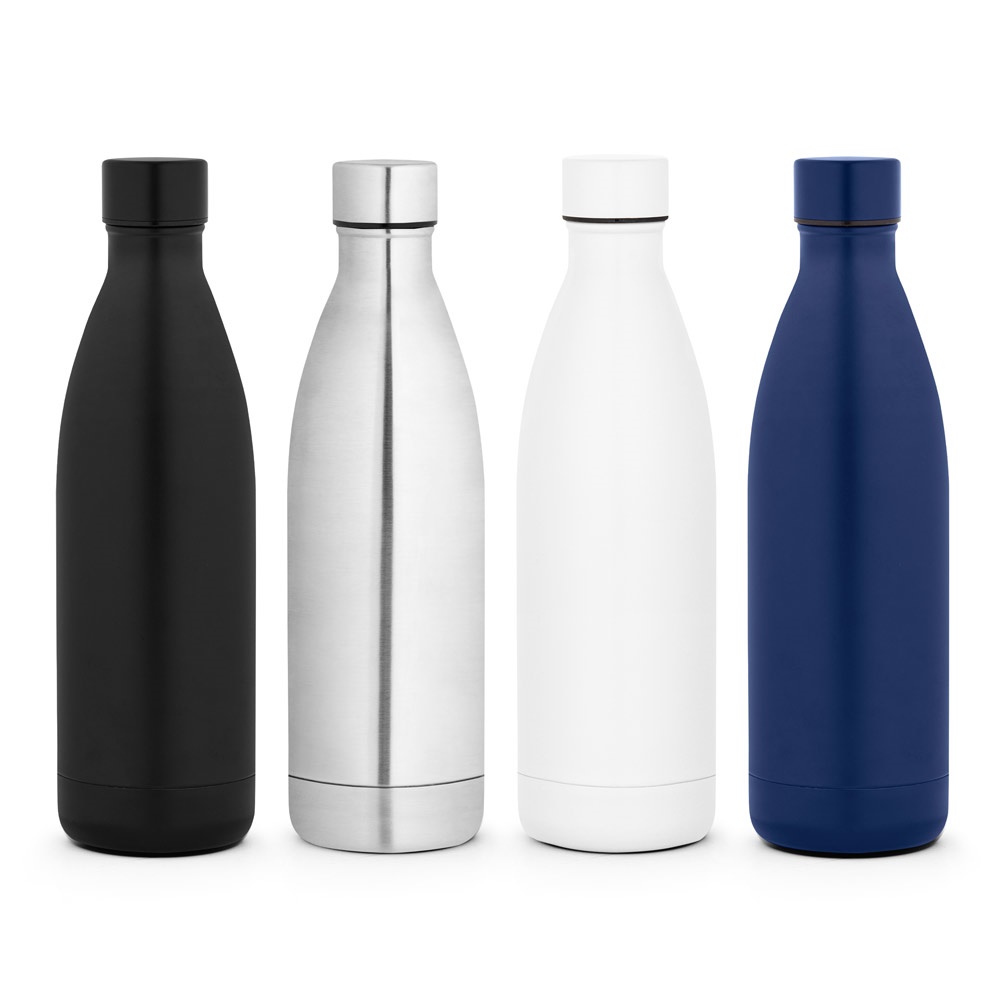 Bouteille en acier inoxydable à double paroi (90 % recyclé) 1L
