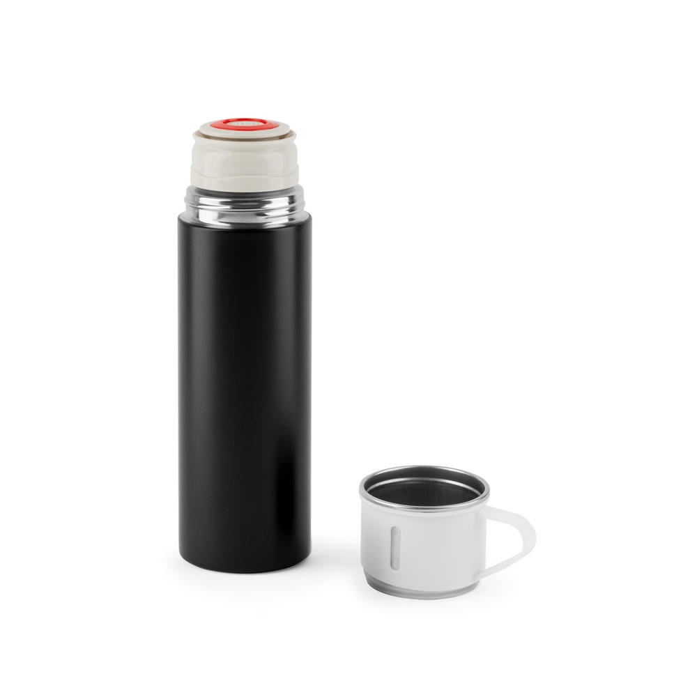 Bouteille en acier inoxydable à double paroi (90 % recyclé) avec finition mate 490 mL