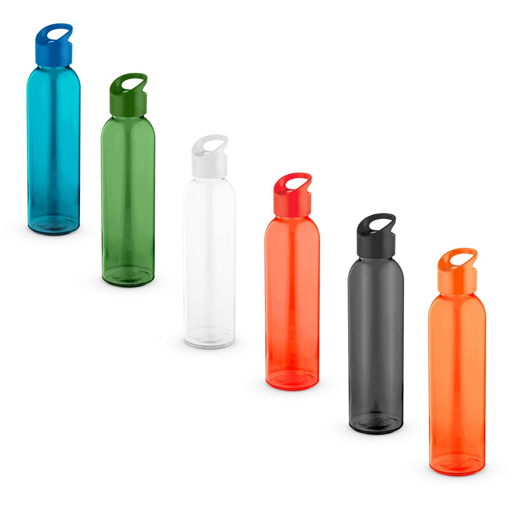 Bouteille en verre 500mL avec bouchon en PP