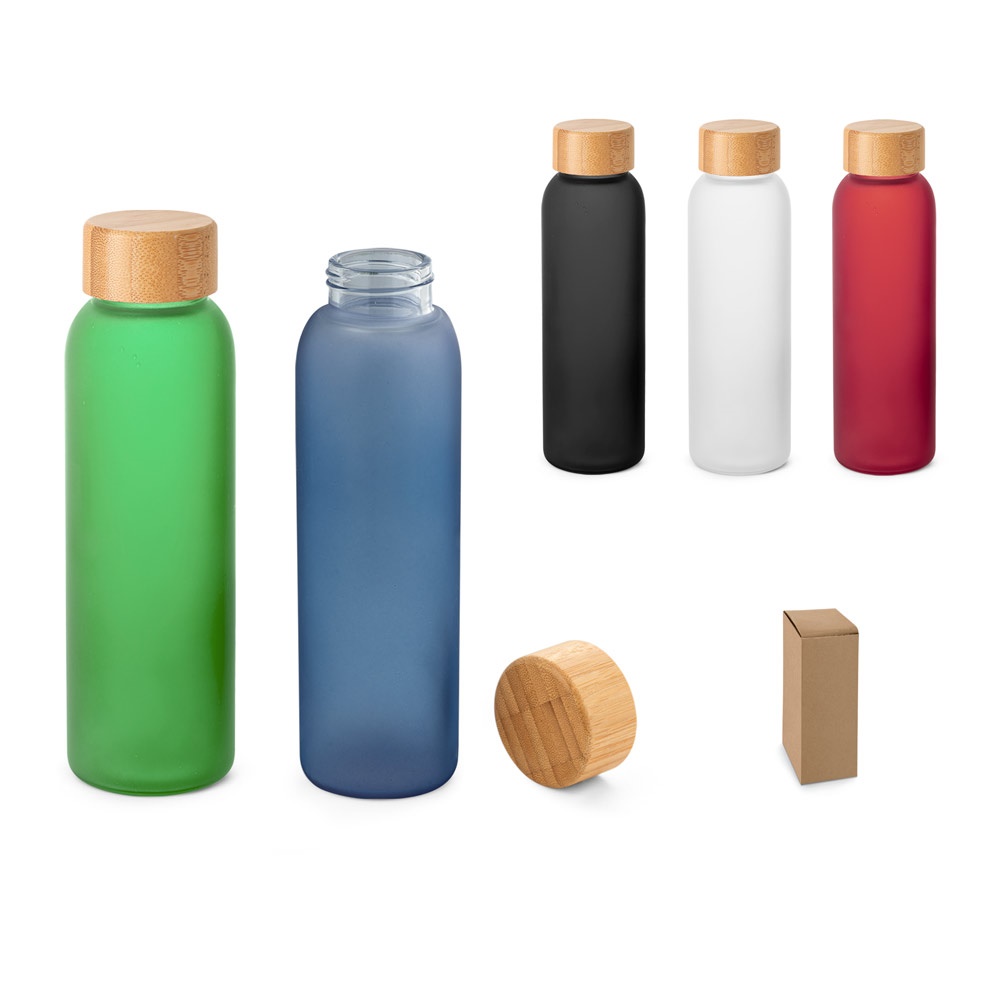 Bouteille en verre dépoli 520 ml