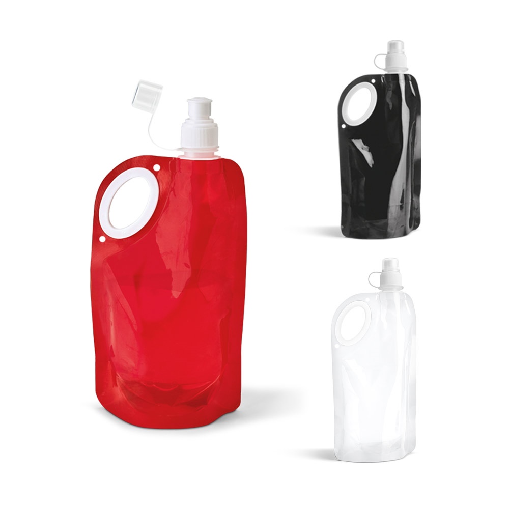 Bouteille pliable 750mL en PET, PA et PE