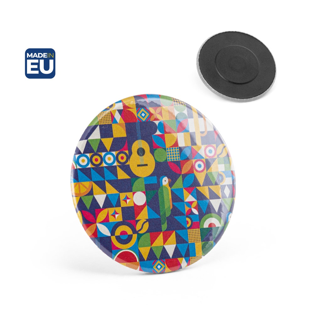 Button PIN 10. Pin's rond avec aimant