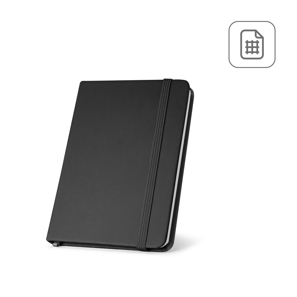 Carnet A5 en PU avec papier quadrillé