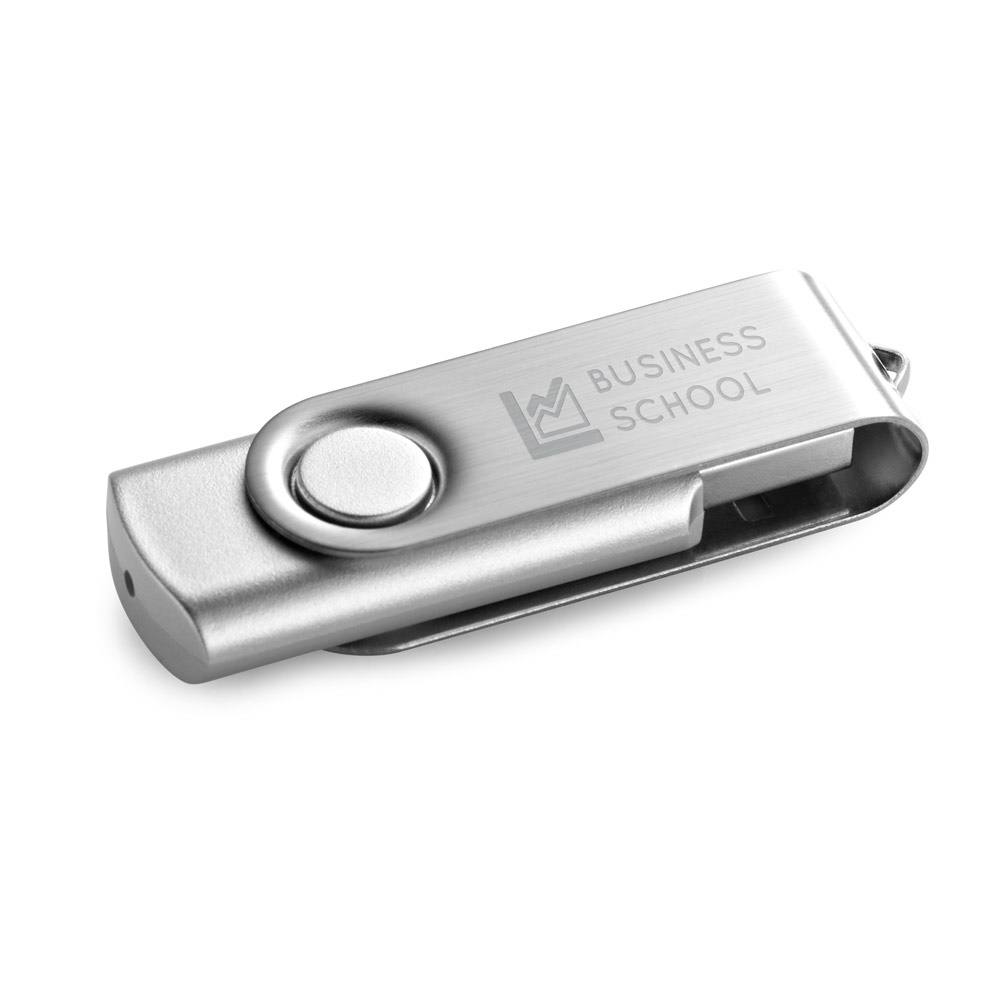 Clé USB 4GB avec attache en métal