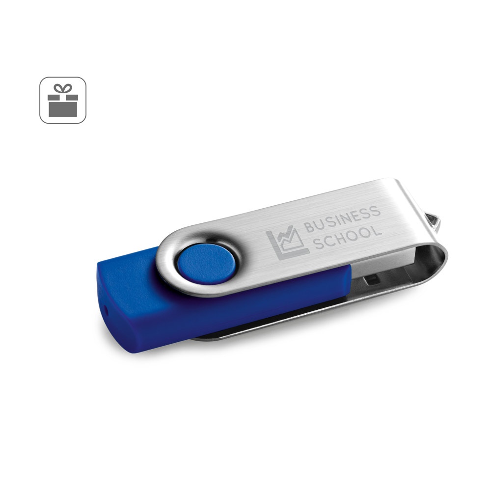 Clé USB 4GB avec attache en métal