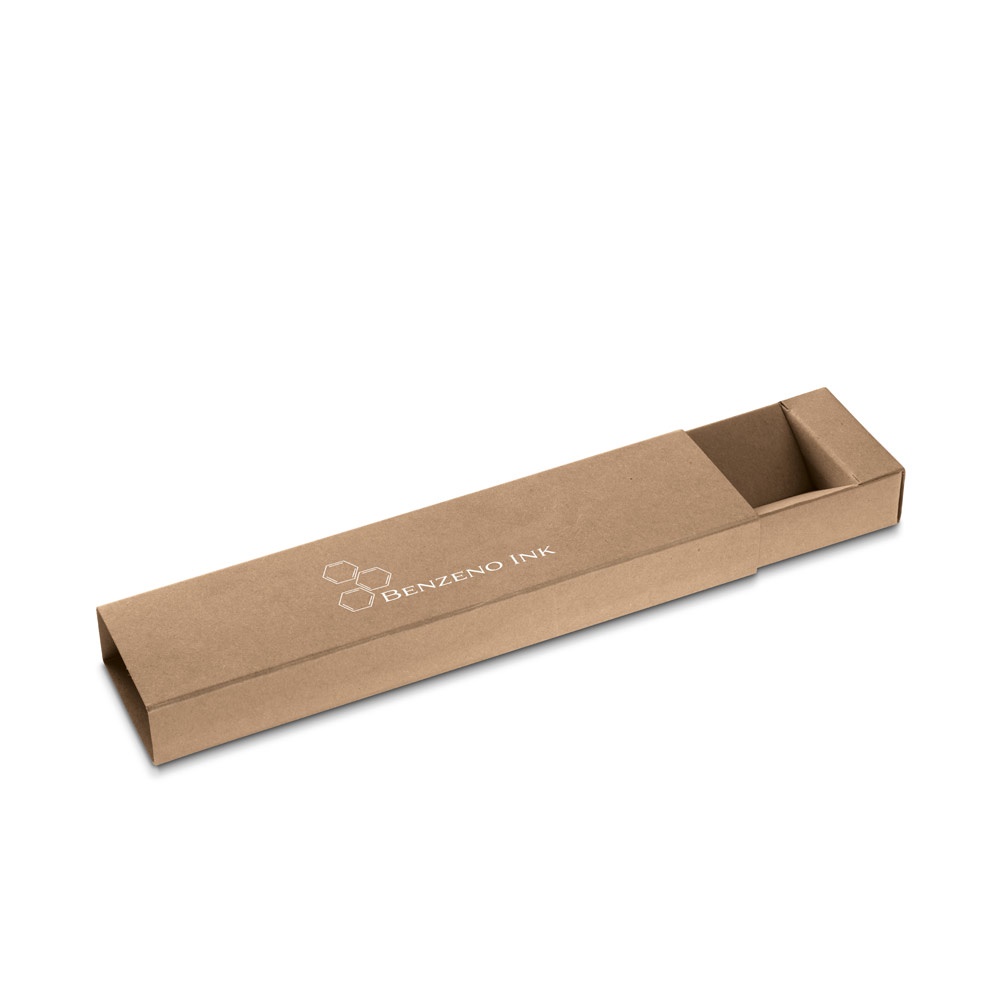 Étui en papier 100 % recyclé pour 1 stylo à bille