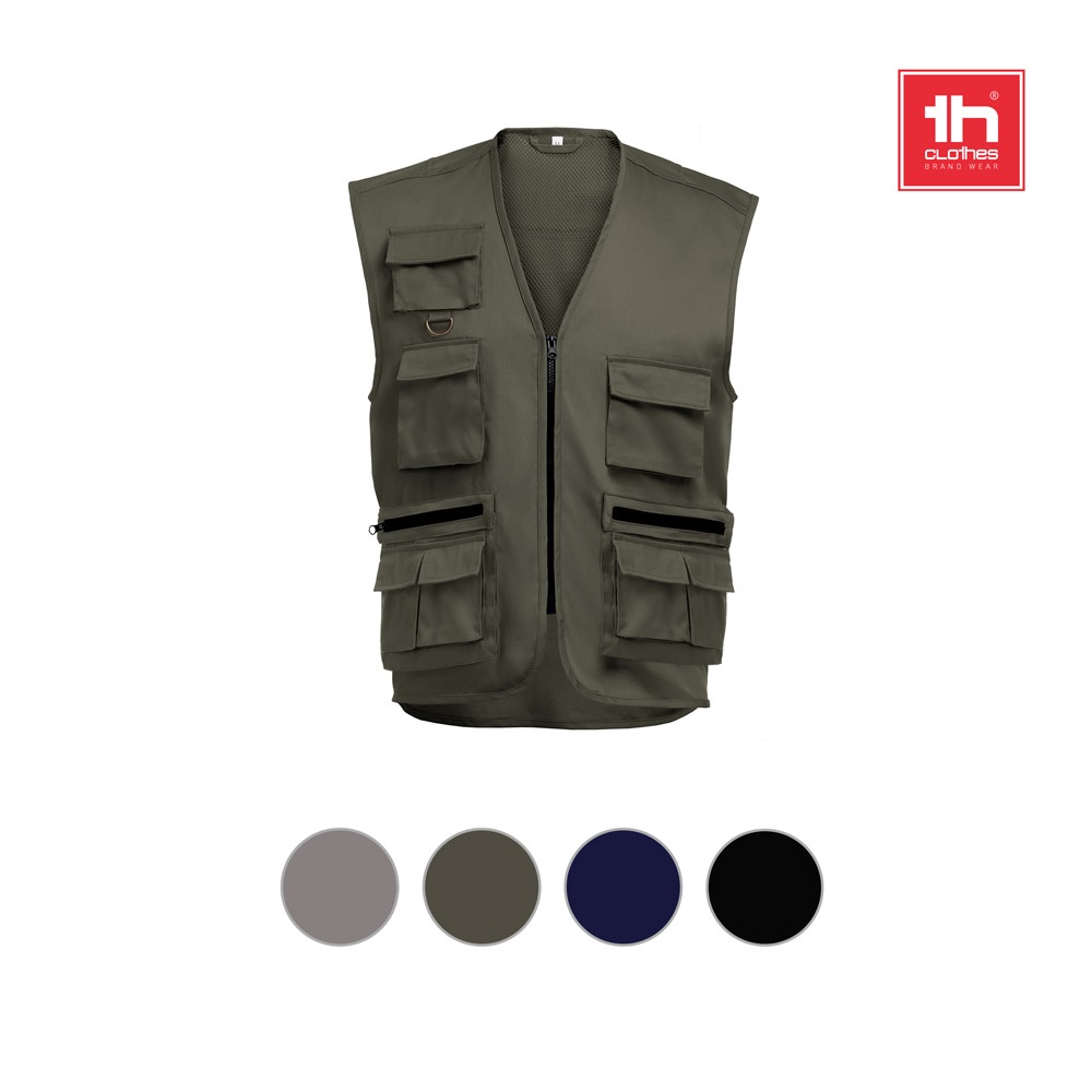 Gilet avec plusieurs poches