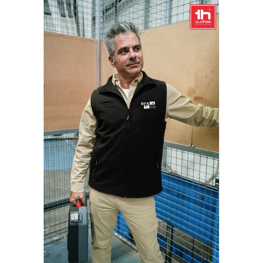 Gilet softshell unisexe