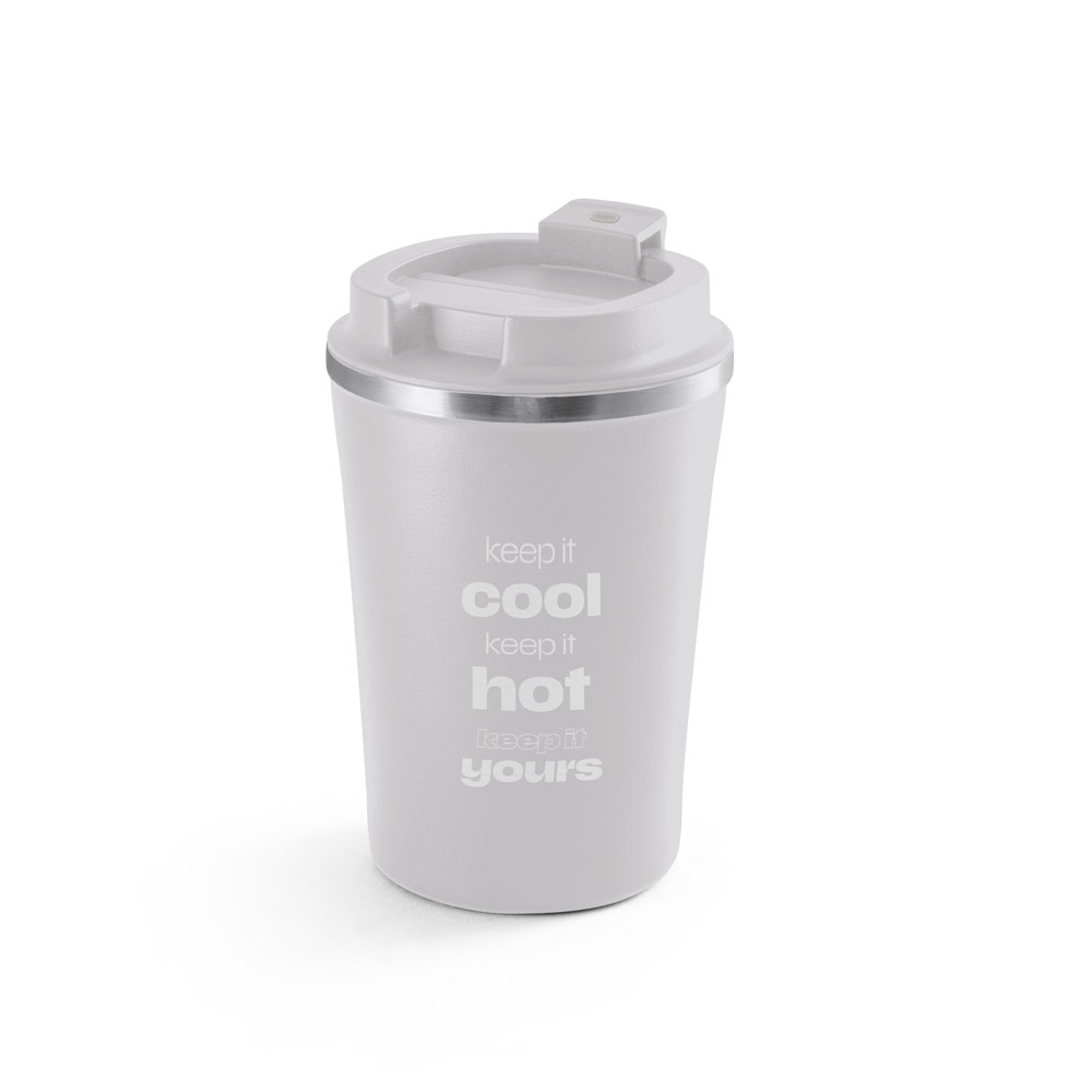 Gobelet de voyage en acier inoxydable avec intérieur en céramique 470 ml