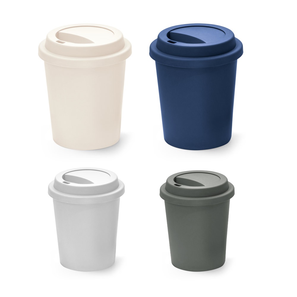Gobelet de voyage en PP à simple paroi