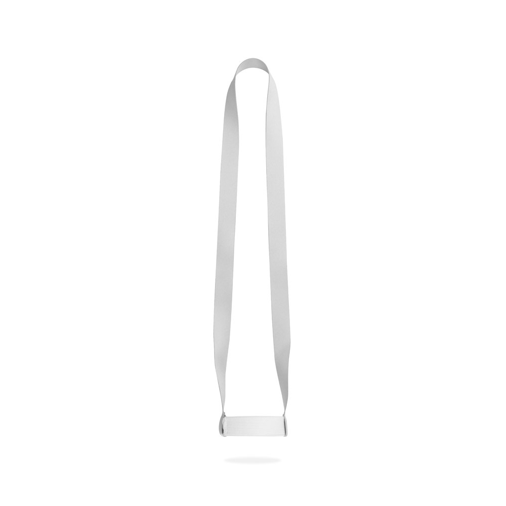 Lanière SET SUBLIMATION Long II (20 mm) Duo en polyester recyclé (100 % rPET) avec porte-gobelet élastique sublimable
