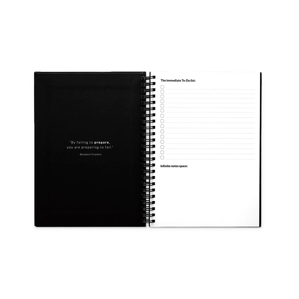 Le set comprend un "infinite Diary", un kit de nettoyage, un marqueur et un porte-marqueur