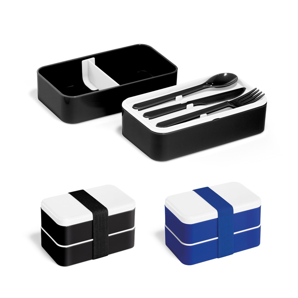Lunch Box. Boîte à lunch en PP et PS de 680 mL