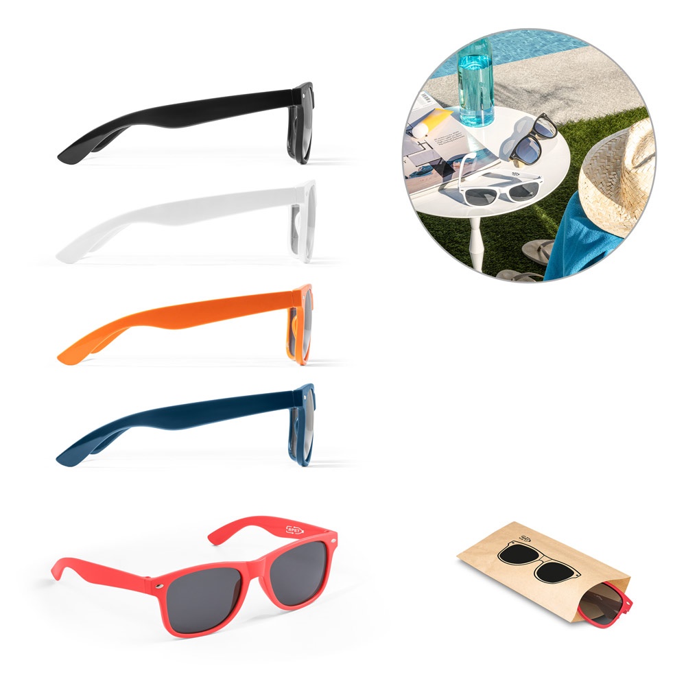 Lunette de soleil en polyester recyclé (100% rPET)