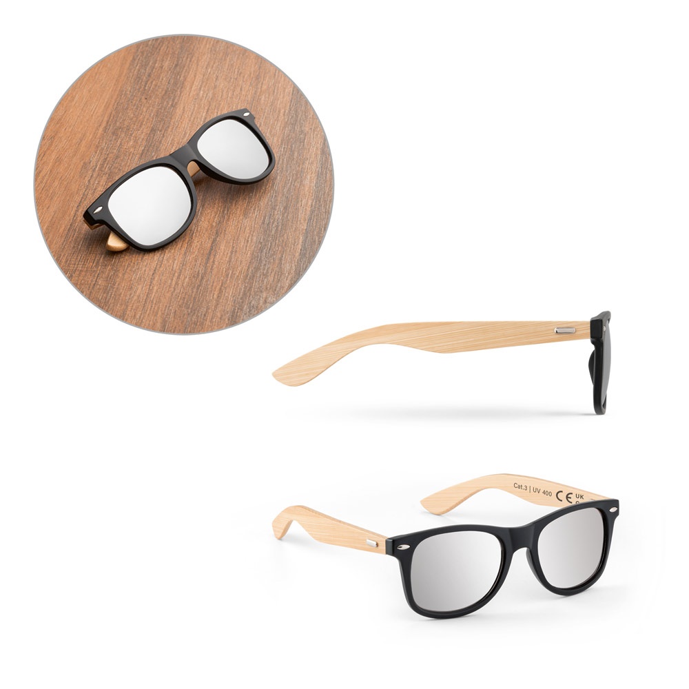 Lunettes de soleil en PP et bambou