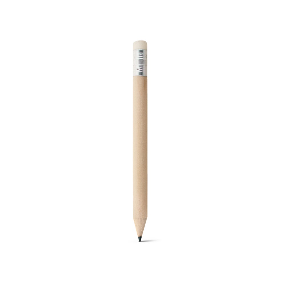 Mini crayon HB avec gomme