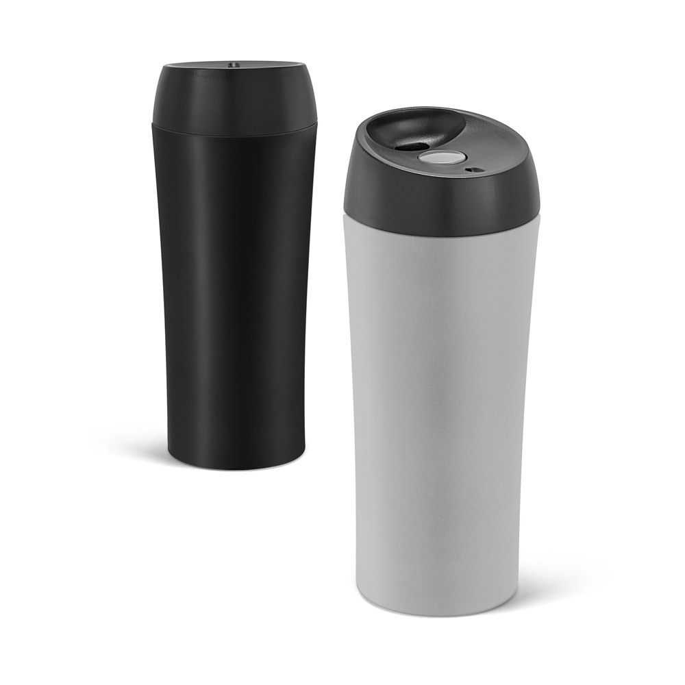 Mug de voyage 470mL en acier inox et PP