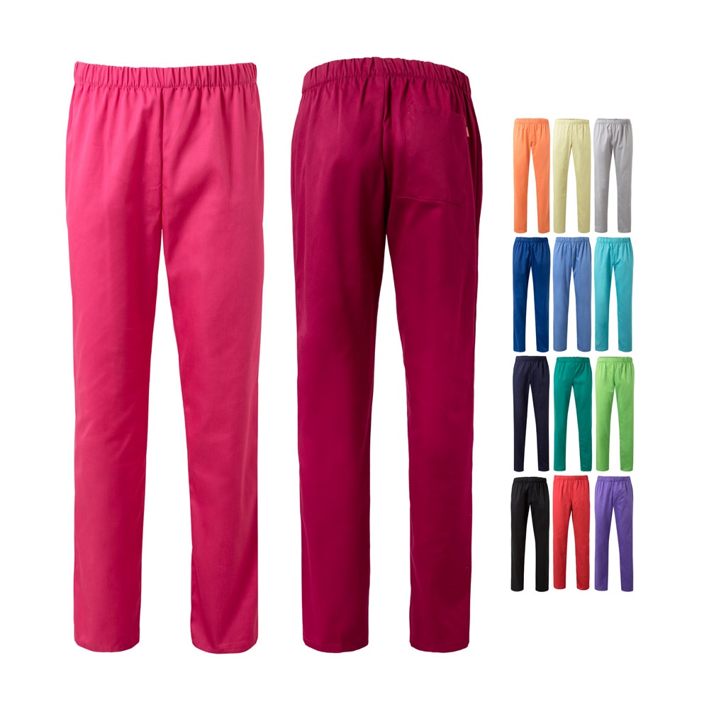 Pantalon sergé (190g/m²), en coton (35%) et polyester (65%)