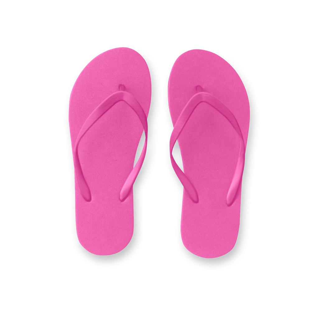 Pantoufles confortables avec semelle en PE et sangle en PVC