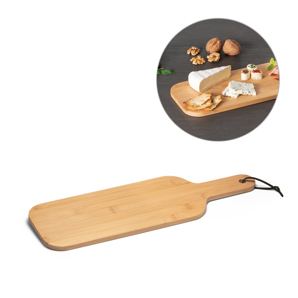 Planche en bambou idéale pour l'apéritif
