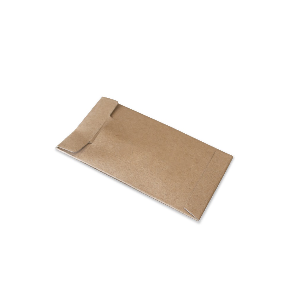 Porte-clés rectangulaire en zinc et bambou