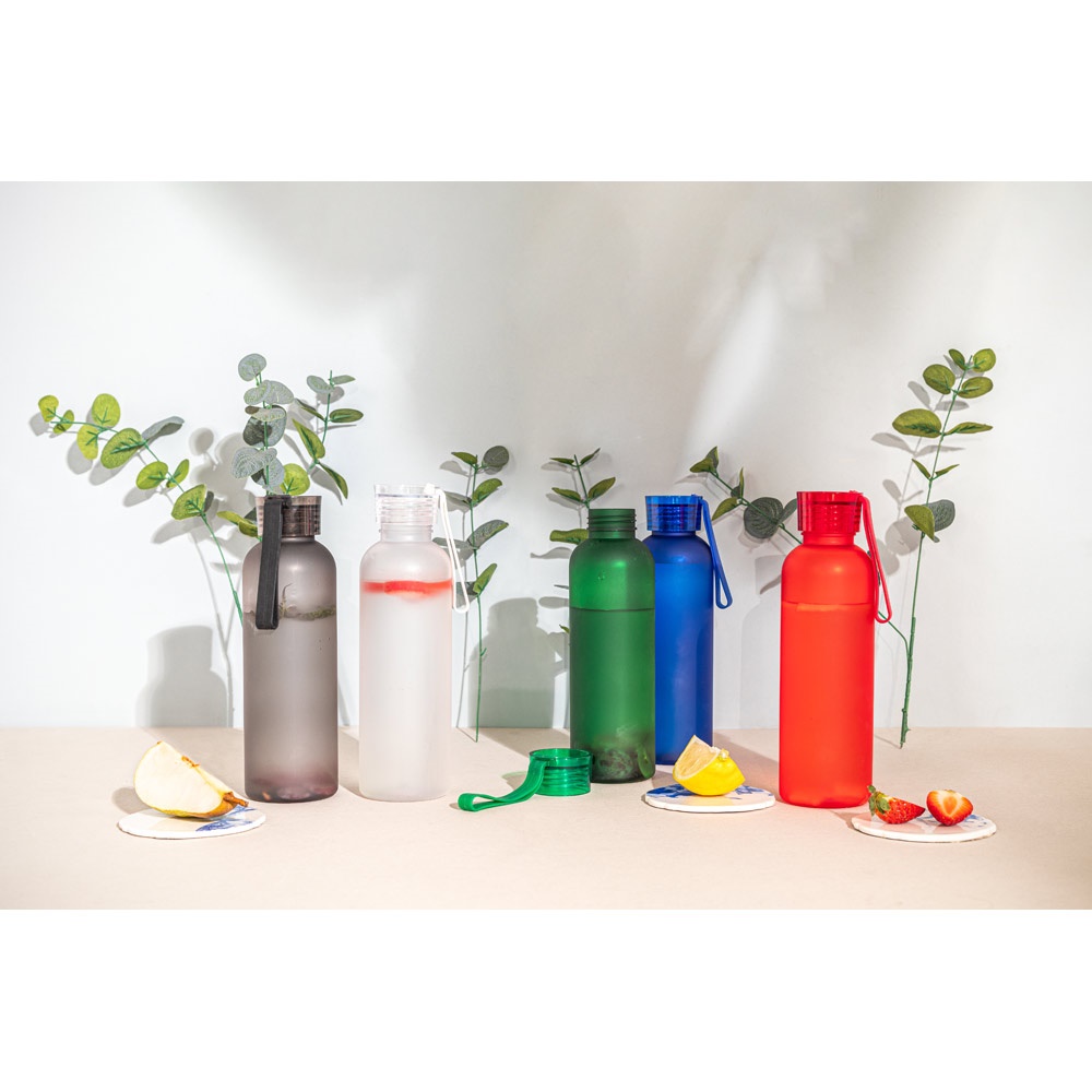 RIO rPET. Bouteille en PET recyclé (100% rPET) finition mate 600 mL
