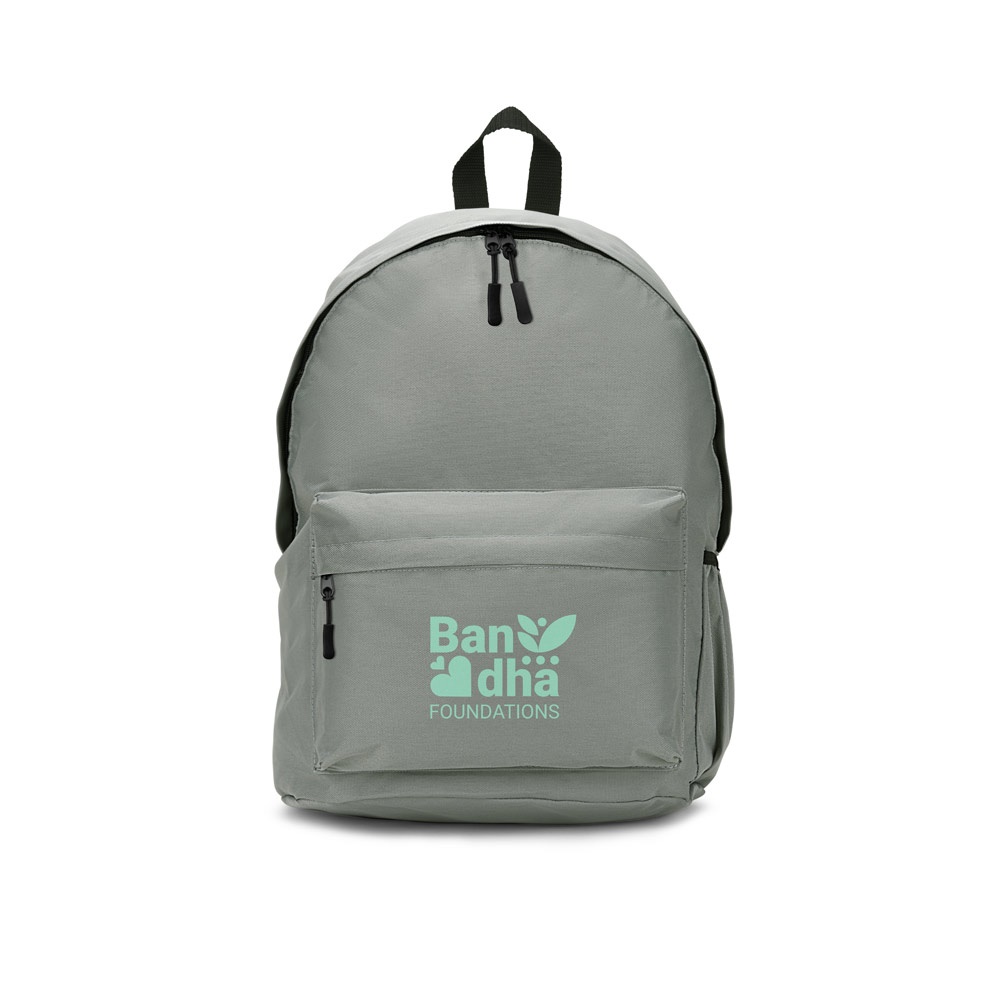 Sac à dos classique au design intemporel en polyester recyclé 600D