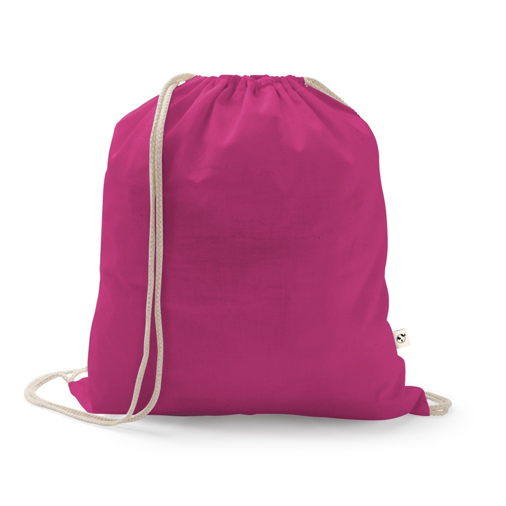 Sac à dos en coton recyclé (70%) et polyester (30% rPET) (150 g/m²)