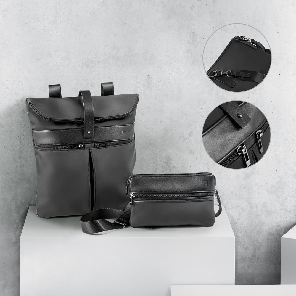 Sac à dos en microfibre et PU