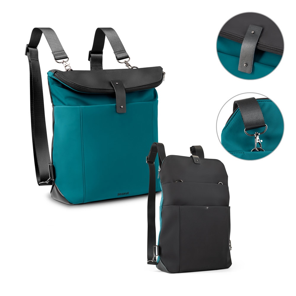 Sac à dos en tissu et PU