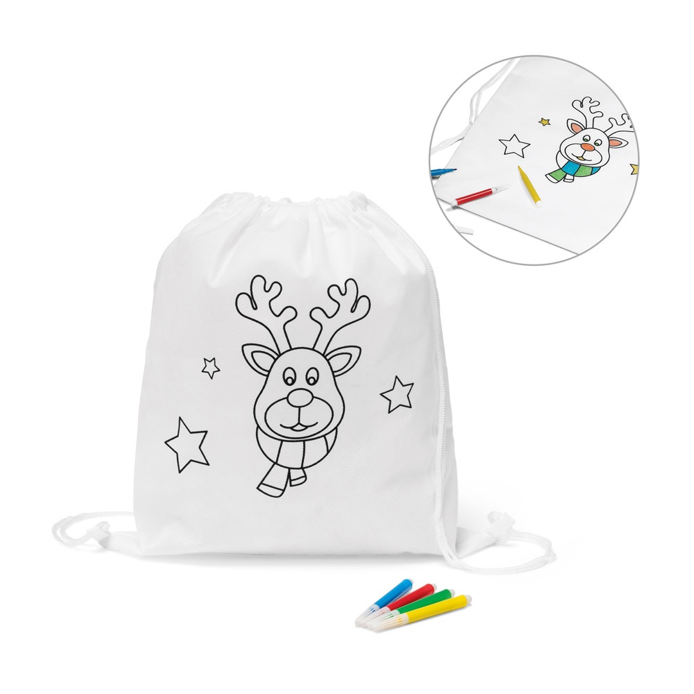 Sac à dos pour colorier
