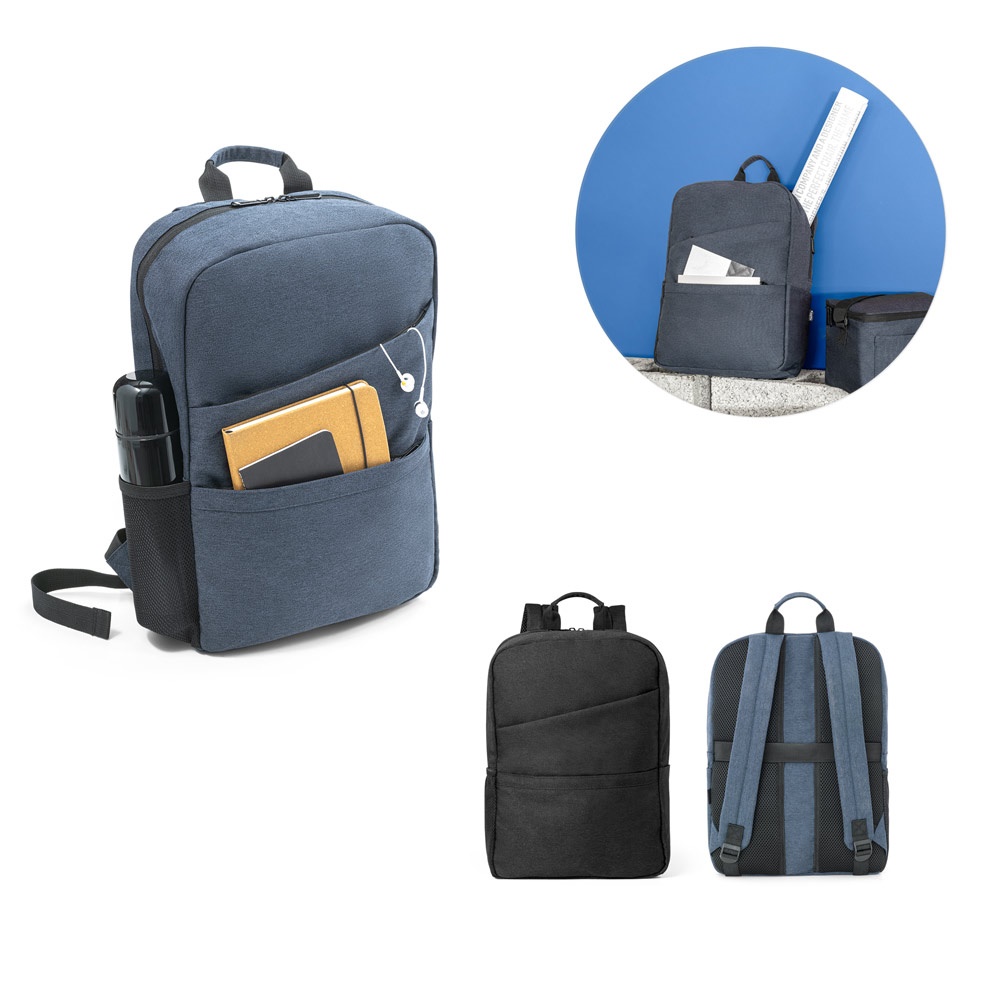 Sac à dos pour ordinateur portable 15.6'' en 600D polyester recyclé