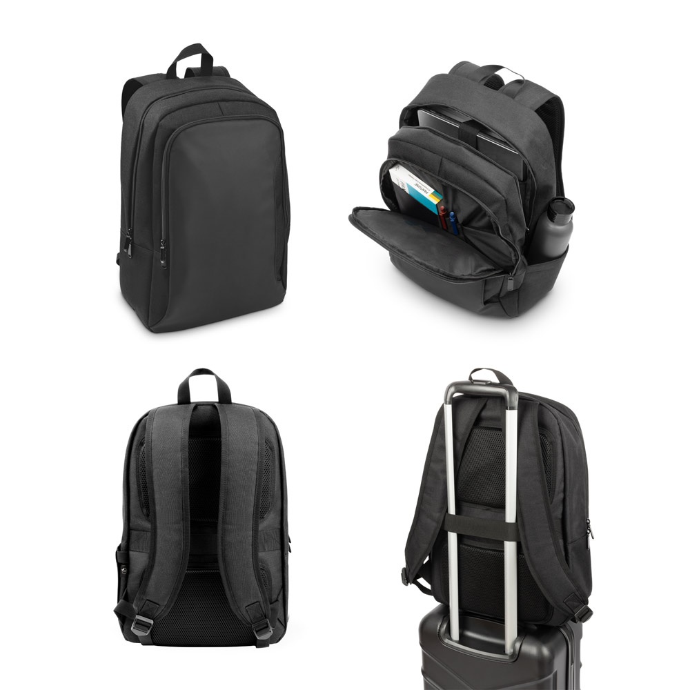 Sac à dos pour ordinateur portable en polyester recyclé haute densité 600D