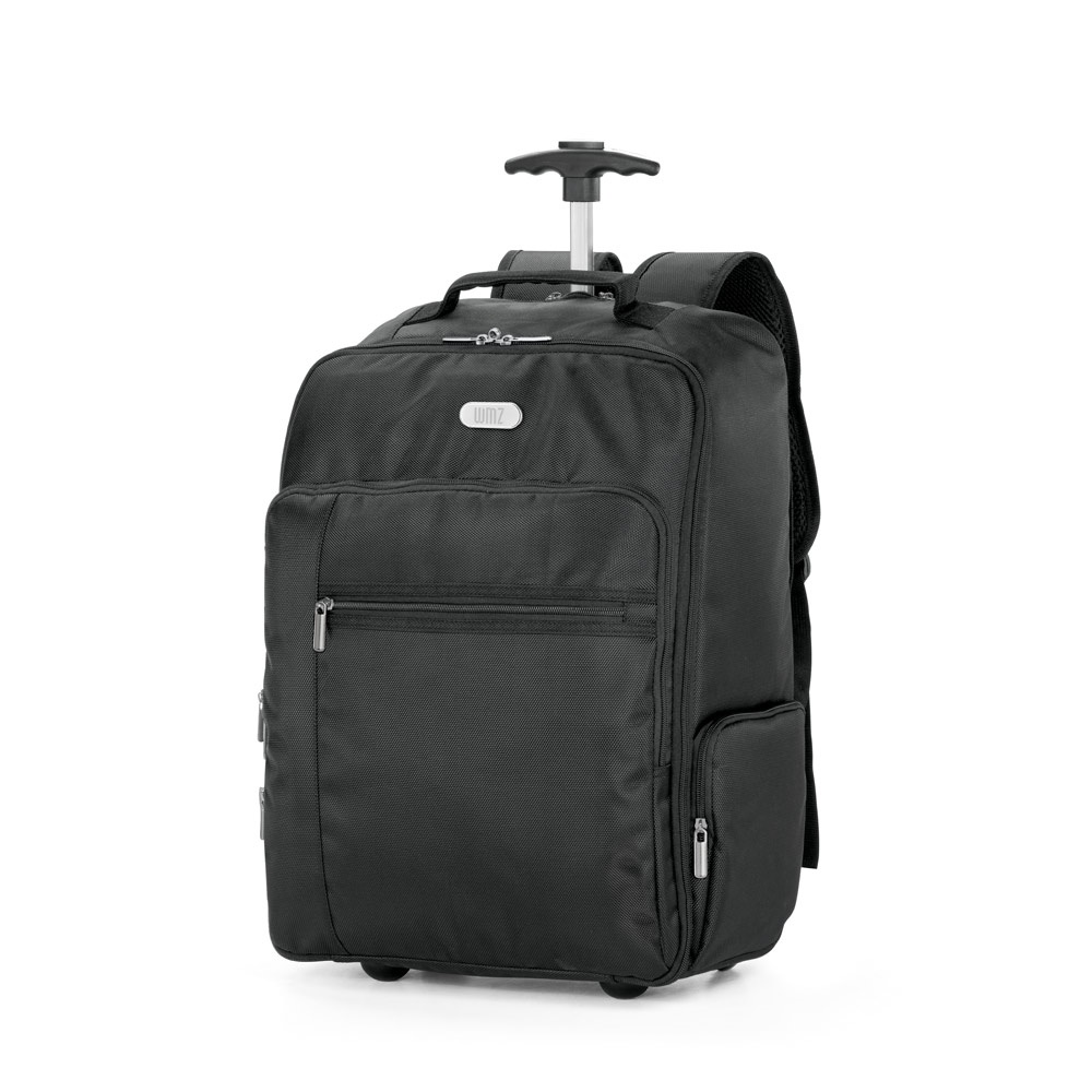 Sac à dos trolley pour ordinateur portable 17'' en polyester 1680D et 300D