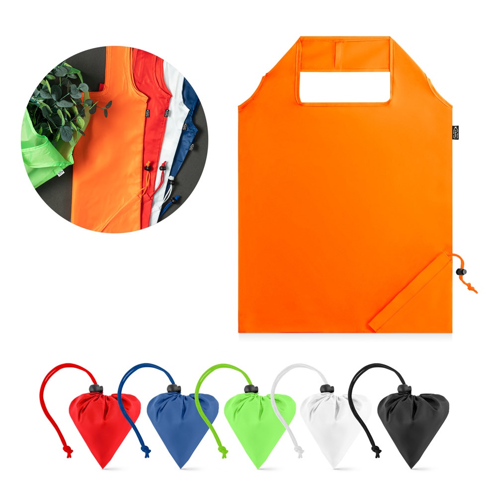 Sac pliable en 190T polyester recyclé (100% rPET)