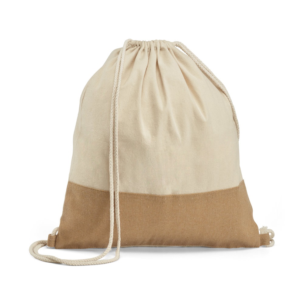 Sac type sac-à-dos 100% coton (160 g/m²)