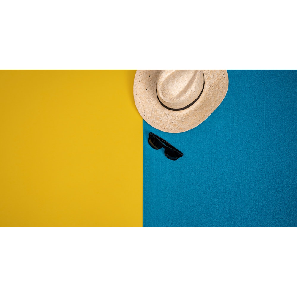 Serviette de plage en microfibre (250 g/m²)