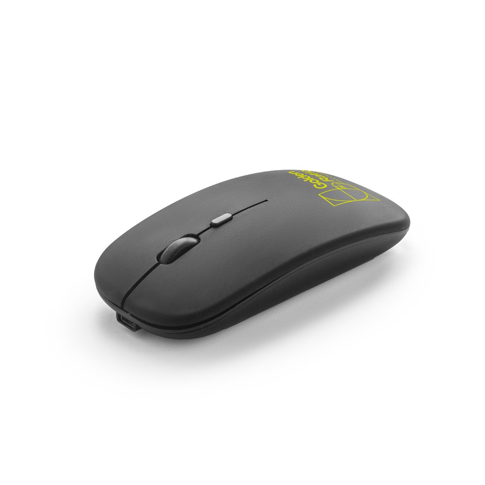Souris sans fil avec batterie 500mAh en ABS recyclé (100 % rABS)
