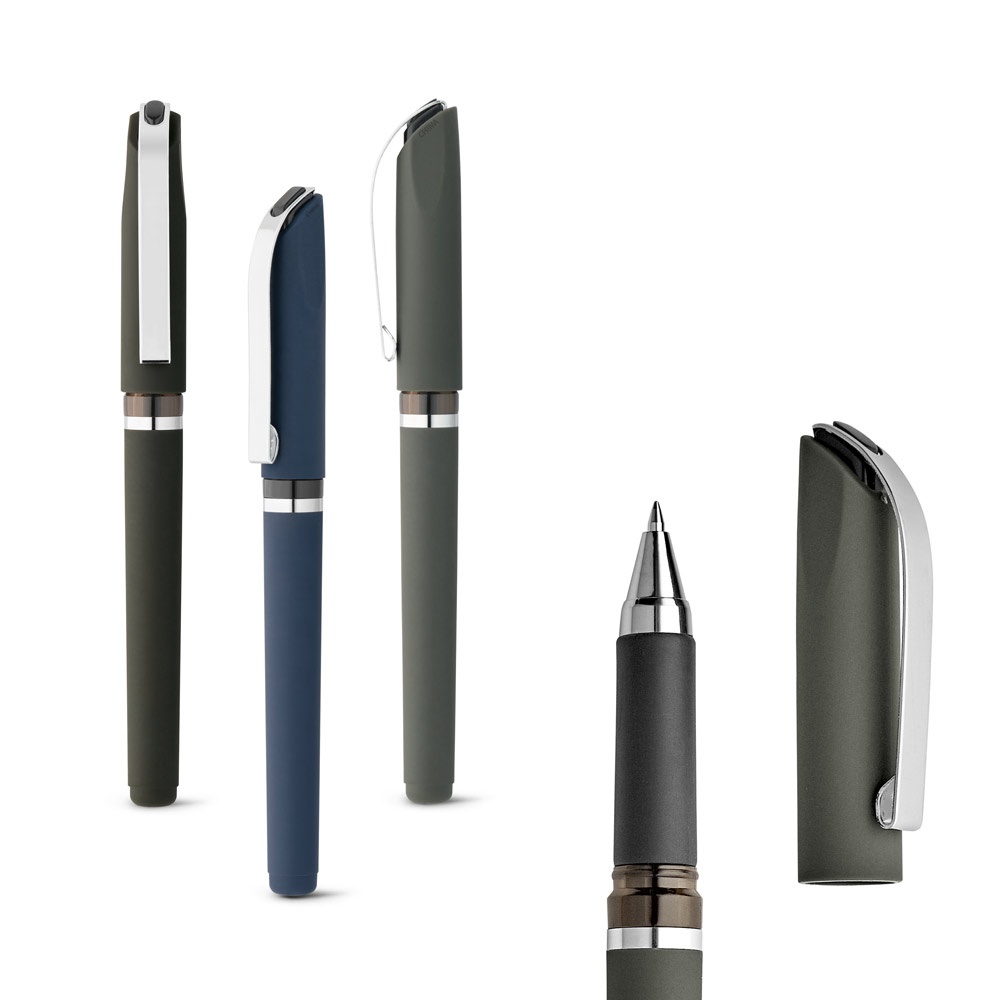Stylo à bille ABS avec clip métallique