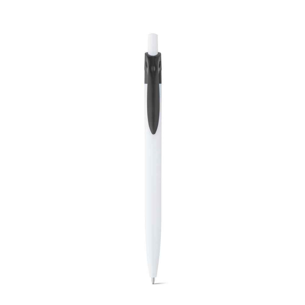 Stylo à bille en ABS avec clip coloré