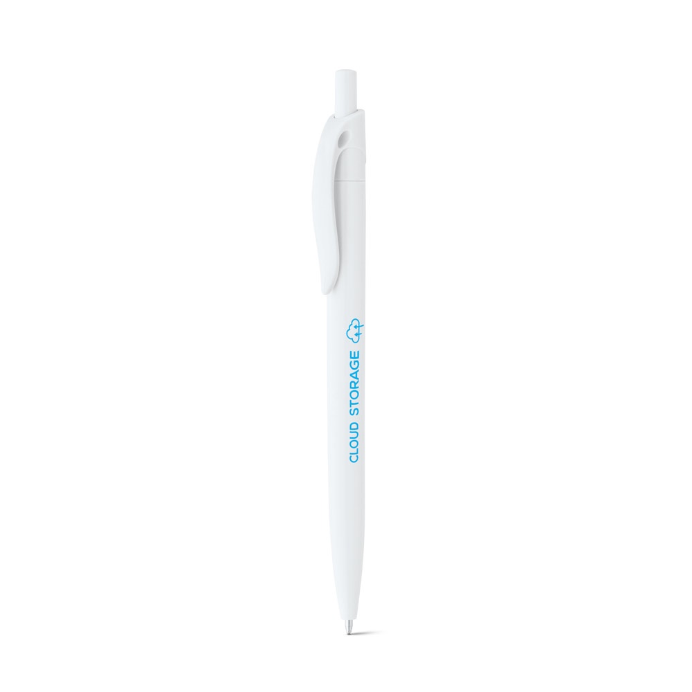 Stylo à bille en ABS avec clip coloré