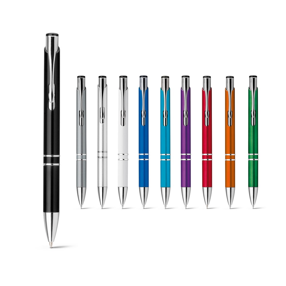 Stylo à bille en ABS avec clip en métal
