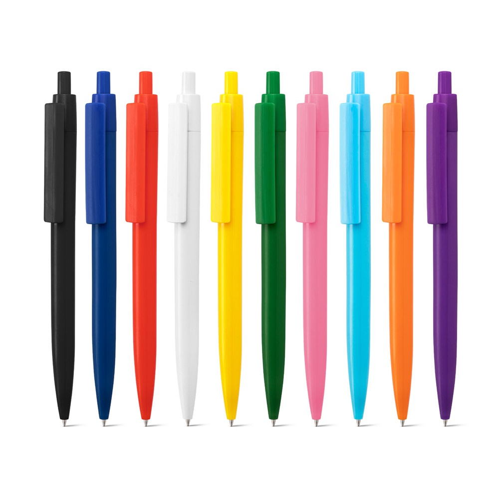 Stylo à bille en ABS avec finition brillante solide