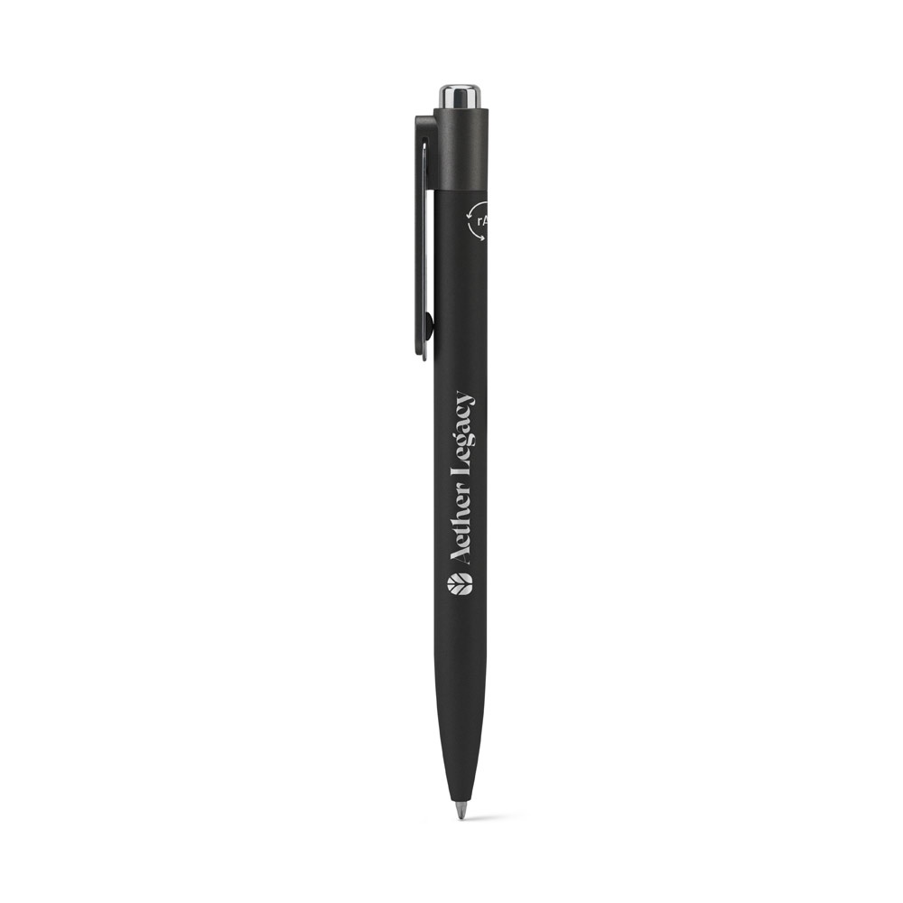 Stylo à bille en aluminium (94% recyclé) avec clip innovant